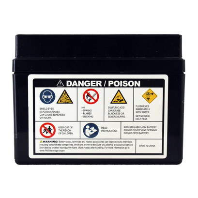 Factory Racing Parts AGM Battery FRZ5S For Motorcycles and Scooters YTZ5S, YTZ5S-BS Factory Racing Parts AGM Battery FRZ5S For Motorcycles and Scooters YTZ5S, YTZ5S-BS