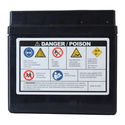 Factory Racing Parts AGM Battery FRZ7S For ATVs Motorcycles & Scooters YTZ7S BTZ7S - Ready to Install Factory Racing Parts AGM Battery FRZ7S For ATVs Motorcycles & Scooters YTZ7S BTZ7S - Ready to Install
