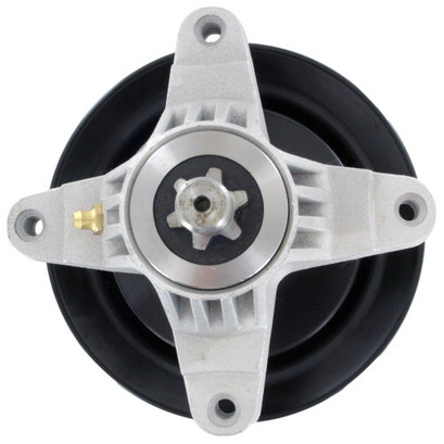 MOTIVITY Mower Blade & Spindle Kit Compatible With Columbia, Cub Cadet, Troy-Bilt, White 42" Decks 742-0616, 942-616, 112-0315 MOTIVITY Mower Blade & Spindle Kit Compatible With Columbia, Cub Cadet, Troy-Bilt, White 42" Decks 742-0616, 942-616, 112-0315