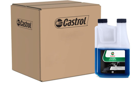 Castrol 2 Cycle Full Synthetic Oil - 6 Pack | Small Engine Formula | 50:1 Mix Ratio | Includes Fuel Stabilizer Castrol 2 Cycle Full Synthetic Oil - 6 Pack | Small Engine Formula | 50:1 Mix Ratio | Includes Fuel Stabilizer