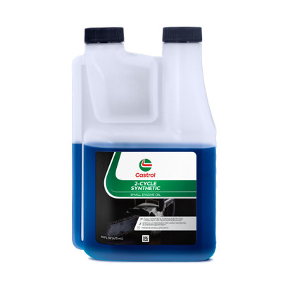 Castrol 2 Cycle Full Synthetic Oil - 6 Pack | Small Engine Formula | 50:1 Mix Ratio | Includes Fuel Stabilizer Castrol 2 Cycle Full Synthetic Oil - 6 Pack | Small Engine Formula | 50:1 Mix Ratio | Includes Fuel Stabilizer