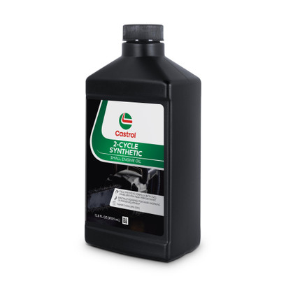 Castrol 2 Cycle Full Synthetic Oil - Small Engine Formula - 50:1 Mix Ratio - Includes Fuel Stabilizer - 24 Pack (12.8oz) Castrol 2 Cycle Full Synthetic Oil - Small Engine Formula - 50:1 Mix Ratio - Includes Fuel Stabilizer - 24 Pack (12.8oz)