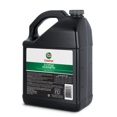 Castrol 2 Cycle Full Synthetic Oil - Small Engine Formula - 50:1 Mix Ratio - Includes Fuel Stabilizer - 4 Pack (1gal) Castrol 2 Cycle Full Synthetic Oil - Small Engine Formula - 50:1 Mix Ratio - Includes Fuel Stabilizer - 4 Pack (1gal)