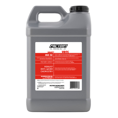 Factory Racing Oil Anti-Wear ISO 32 Hydraulic Fluid - 2.5 Gallons