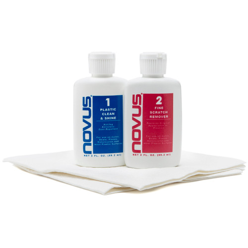 Novus Polish Kit with 2 oz #1, #2, 2 Polish Mates