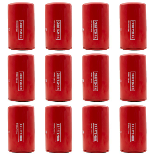 CRAFTSMAN Oil Filter 12 Pack CMXOKLT211642 Fits Ford F-250 F-350 Super Duty 2011-2022 CRAFTSMAN Oil Filter 12 Pack CMXOKLT211642 Fits Ford F-250 F-350 Super Duty 2011-2022
