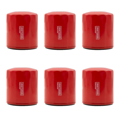 CRAFTSMAN Oil Filter 6 Pack CMXOKLT211388 Fits Chrysler, Dodge, Ford, Jeep, Lexus, Mazda, Nissan, and Toyota Vehicles CRAFTSMAN Oil Filter 6 Pack CMXOKLT211388 Fits Chrysler, Dodge, Ford, Jeep, Lexus, Mazda, Nissan, and Toyota Vehicles
