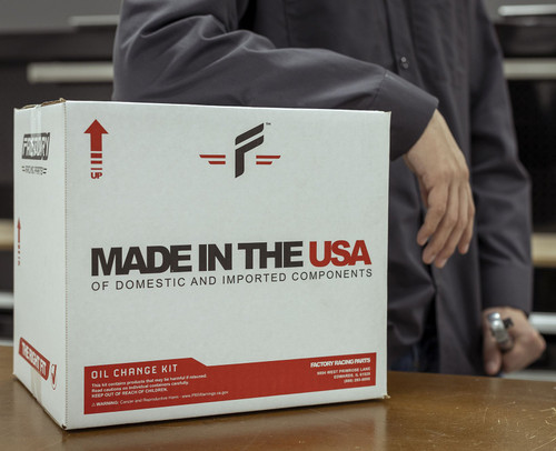 Factory Racing Parts Oil Change Kit Compatible With Dodge Challenger, Charger, Durango, Grand Caravan, Journey 3.6L 5W-20 Full Synthetic Oil - 6 Quarts