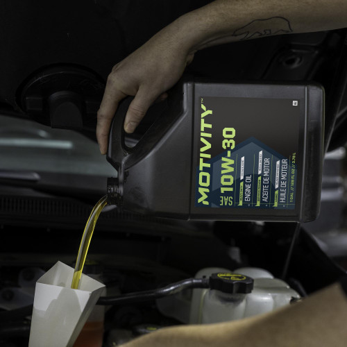 Motivity HD 10W30 Synthetic Oil Change Kit Fits Ford 7.3L Powerstroke Engines 1994-2003 - 4 Gallons