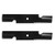 High Lift Notched Mower Blade For Scag STC SW SWZ 32" Decks 48110, 481706, 481710, 48184, 482461, 482877, A48110, A48184, A-48184HL - 2 Pack