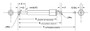 Angle Cylinder Fits Western Snow Plows T-Handle / 1" PinHole, 1-1/2" x 10"