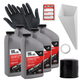 Factory Racing Parts SAE 10W-40 5qt Oil Change Kit Fits Yamaha YZF- R1, YZF- R1M