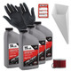Factory Racing Parts 10W40 4Qt Oil Change Kit Fits Honda SXS700 Pioneer 2014-23