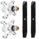 MOTIVITY Mower Blade & Spindle Kit Compatible With Exmark Quest E Series, Toro TimeCutter 4200 4225 4275 42" Decks 137-1999-03 117-0751