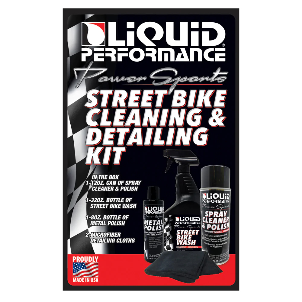 Liquid Performance 0510 Street Bike Cleaning and Detailing Kit