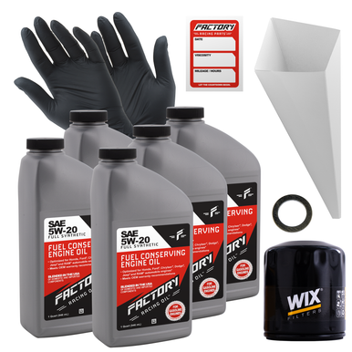 Oil Change Kit For Mazda MX-5 Miata 2.0L L4 2006-2010 5W-20 - 5Qt