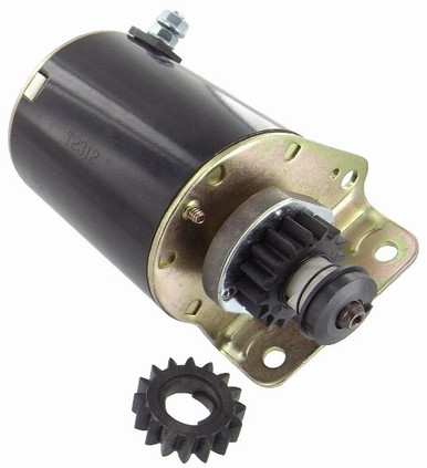 Electric Starter Motor for Spartan Mowers with Briggs 25HP and 27HP Engines | S&H Parts