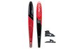 2024 Connelly Men’s Aspect Slalom Waterski, Connelly Aspect waterski, free-ride slalom ski, V-Tech step-base technology, lightweight men’s slalom ski, sharp bevel slalom waterski, aluminum drop-through fin, recreational glass flex ski, Connelly C.A.P.T. technology, polished speed base ski, slalom ski for slower speeds, Connelly adjustable bindings ski, versatile men’s slalom waterski, advanced free-ride waterski, waterski for 26-32 mph.