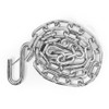 safety chains, trailer safety chains, towing safety chains, steel safety chains, spring hook chains, 48-inch safety chains, Class II safety chains, 3,500 lb towing capacity