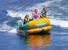 O'Brien Barca 3 chariot-style towable tube in action behind a boat