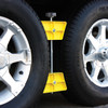 RV wheel stop, RV wheel chock, trailer wheel chock, tandem tire stabilizer, Camco wheel stop, RV camping gear, trailer stabilizer, camper tire chock, RV safety accessory, re-hitching wheel stop