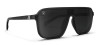 Blenders Meister X2 Nimble Beast Aviator Sunglasses with gloss black frame and single-lens PureBlend™ Smoke Black lens, unisex design for medium to large fit