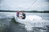 Rider performing spins on the Connelly Benz Wakesurf Board 2026