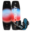2026 Connelly Reverb Wakeboard with Empire Bindings package – top and base view