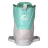 Close-up of Lycra-lined heel and EVA footbed on Connelly Women’s Optima 2026 Bindings