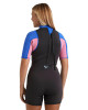 Roxy Prologue women’s flatlock wetsuit back view