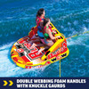 WOW Super Bubba 3 rider towable behind boat