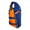 Jetpilot F-86 Sabre Flight life vest navy and orange side view