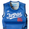 Jetpilot Bonifay Baller CGA life vest blue red white detail