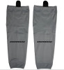 Sherwood SW150 senior hockey socks grey front view with embroidered logo