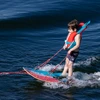 O'Brien Platform Trainer Waterski in use on lake