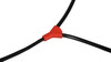 Proline Torq wakeboard handle with 65 foot Spectra rope in red