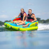 Connelly Fun 2 two rider towable tube inflated on lake water