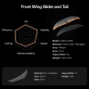 WAydoo Voyager C1500 front wing and Gliding Tail 320 hydrofoil components