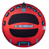 O'Brien X-Scream 4 Person Deck Boat Tube | Towable Tube with EVA Pads & Quick Connect