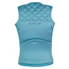 Jetpilot Women's Wavefarer Reversible Comp Wake Vest in Navy/Light Blue back view reverse