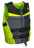 O'Brien Men's Flex V-Back Life Jacket 2026 - Green/Black