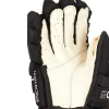 Palm view of Sherwood Code Encrypt 1 Senior Hockey Gloves featuring Ax Suede palm