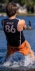 Jetpilot Baller Reversible Comp Vest in Miami Pink and Black for wakeboarding