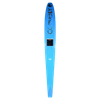 Connelly Concept 2026 slalom waterski bottom view showing drop-through aluminum fin