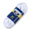 Howies White Cloth Hockey Skate Laces – Unwaxed with Molded Tips