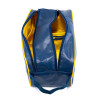 Open Howies Pro Hockey Accessory Bag showing dedicated tape storage and additional internal pockets