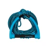 Close-up of the O’Brien Python surf rope’s thick EVA knots and textured grip section