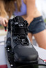 wakeboard boot laces, ski boot laces, lace and lock replacements, Connelly binding laces, CWB lace locks, binding pull-tie mechanism laces, wakeboard binding replacements, durable boot laces, 46-inch binding laces, black wakeboard laces, ski binding lace kit, boot lace replacement kit, wakeboard lace lock kit, binding maintenance accessories, Connelly lace replacement, pull-tie binding laces.
