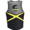 Connelly Team Men's NCGA Neoprene Vest, Gray/Green/Black Back