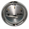Faria fuel level gauge, Kronos fuel gauge, marine fuel gauge, boat fuel level monitor, 2-inch fuel gauge, stainless steel bezel gauge, perimeter-lighted gauge, durable fuel gauge, precision boat gauge.